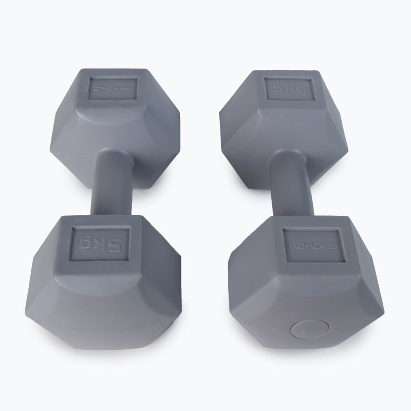 Gantere Spokey Monster II 2x5 kg gri 920900 3