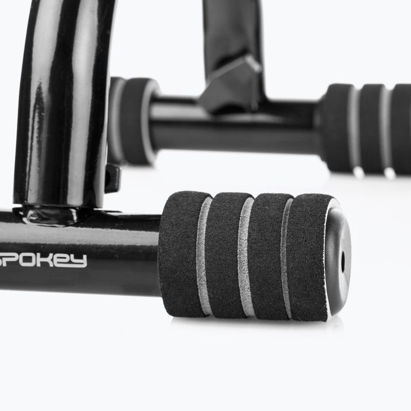 Mânere flotări Spokey Bracer Iv negre 921024 2