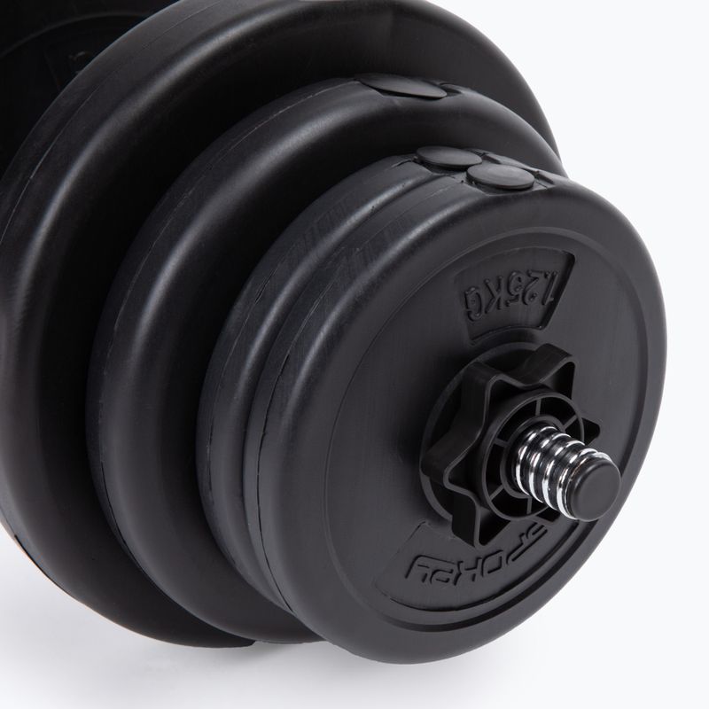 Haltere Spokey Burden 20 kg negru 921037 3