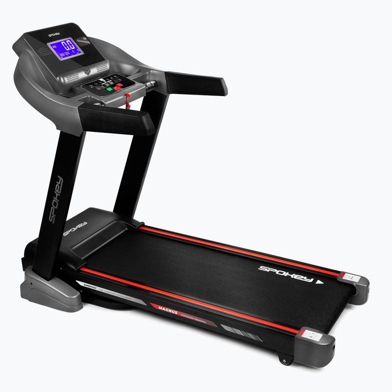 Bandă de alergare Spokey Magnus, negru, 926182