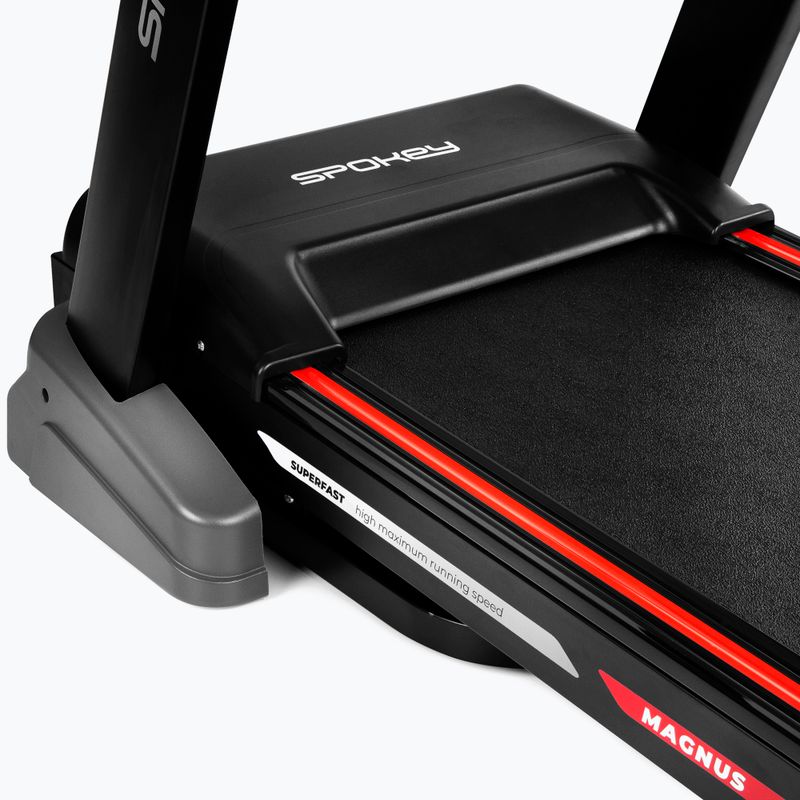Bandă de alergare Spokey Magnus, negru, 926182 10