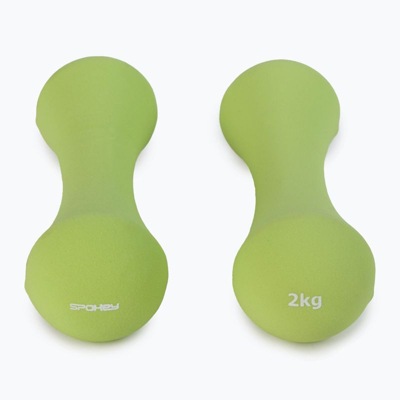 Set gantere Spokey Bone 2pcs verde 926521 3