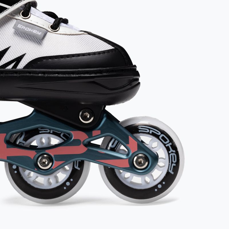 Patine cu rotile pentru copii Spokey TONY alb 927003 6