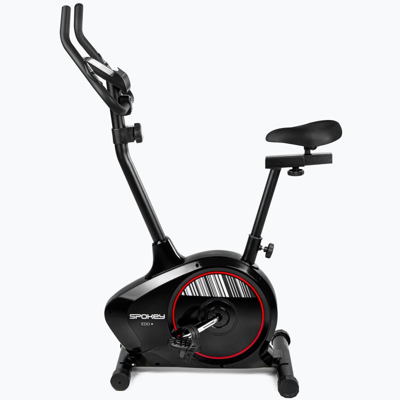 Bicicletă magnetică de fitness Spokey EDO+, negru, 928529 2