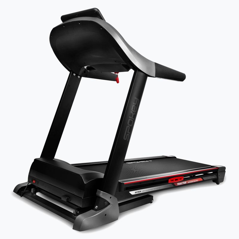 Bandă de alergare electrică Spokey Tractus, negru, 928650 3