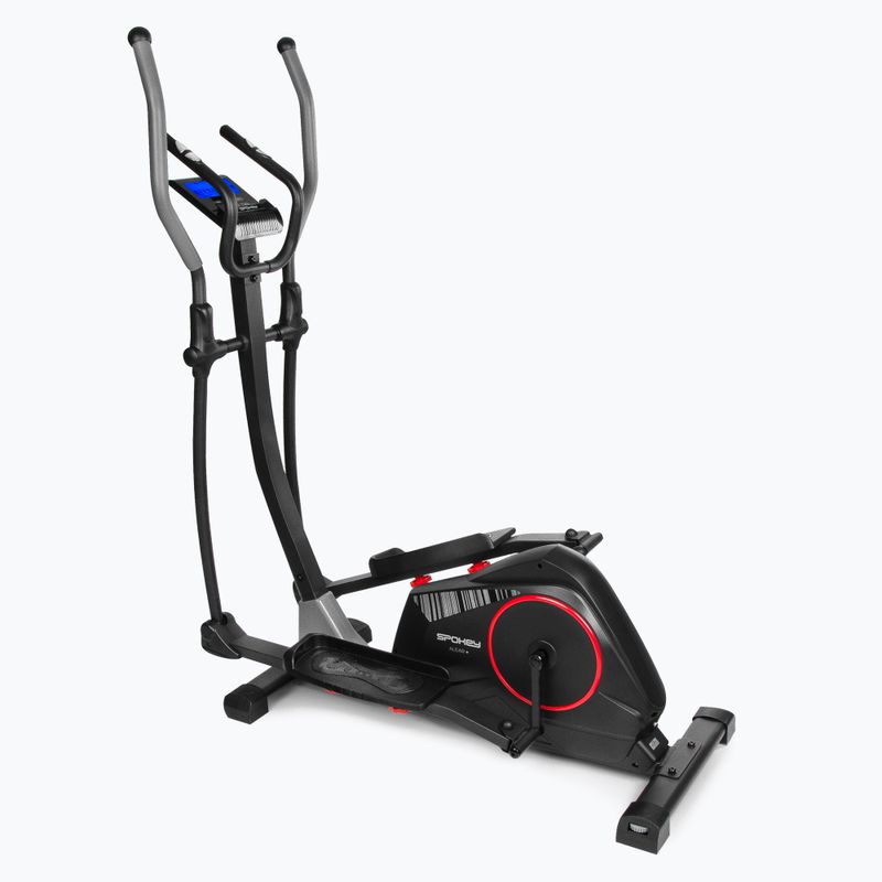 Bicicletă eliptică Spokey Alear+, negru, 928652