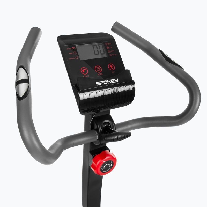Bicicletă de fitness Spokey Gradior, negru, 928656 4