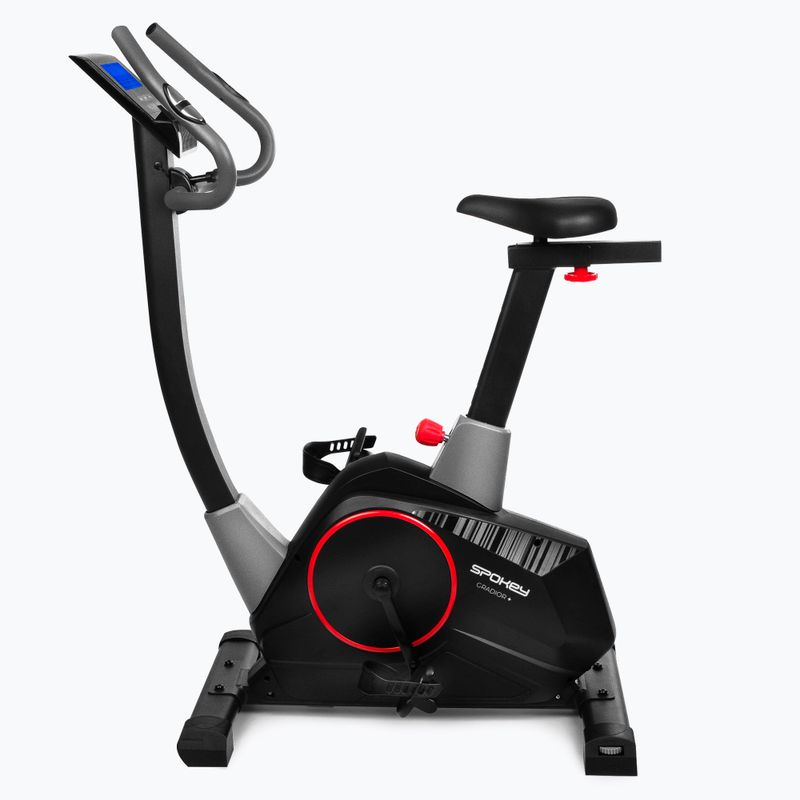 Bicicletă de fitness Spokey Gradior+, negru, 928657 2