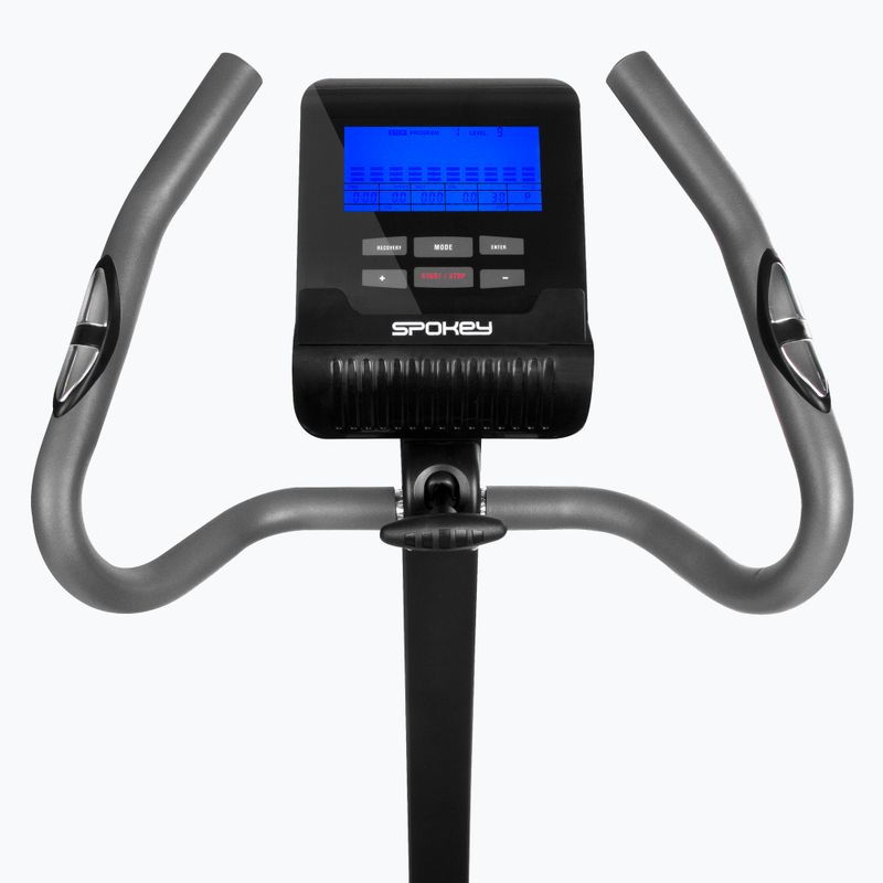 Bicicletă de fitness Spokey Gradior+, negru, 928657 4