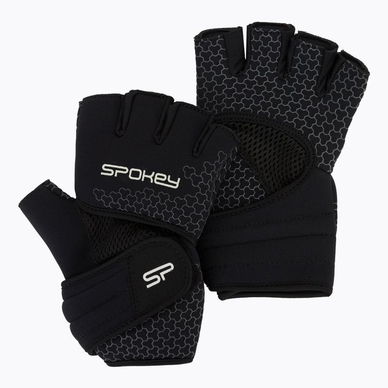 Mănuși de fitness Spokey Lava negru 928976