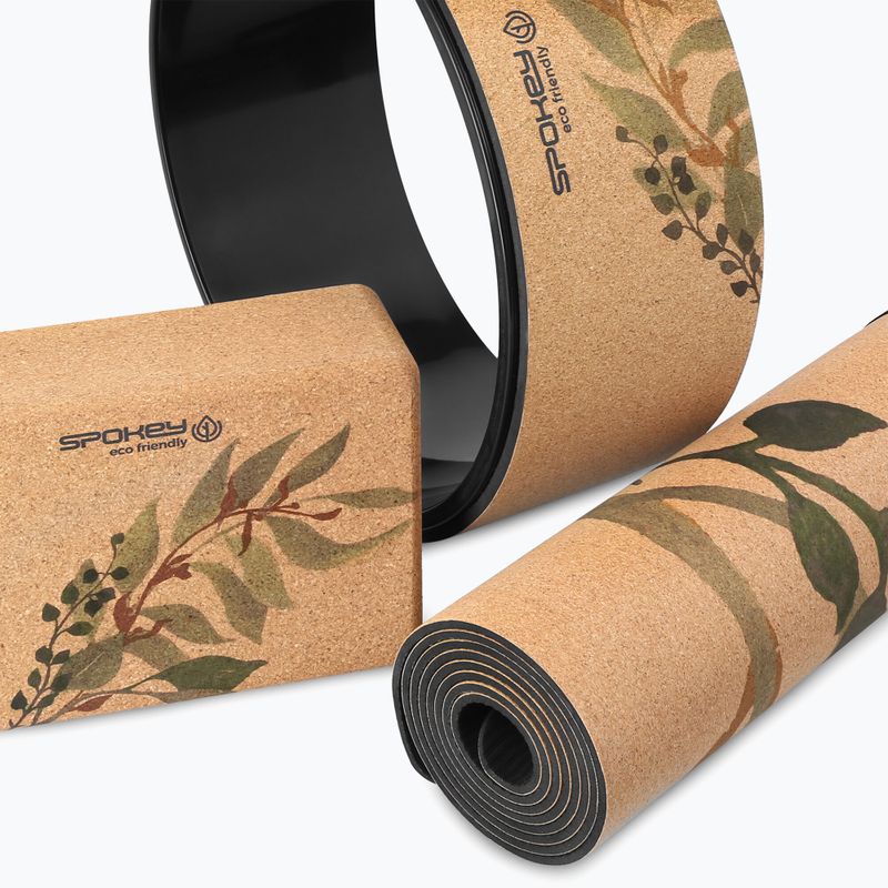 Set de yoga Spokey Savasana maro 929895
