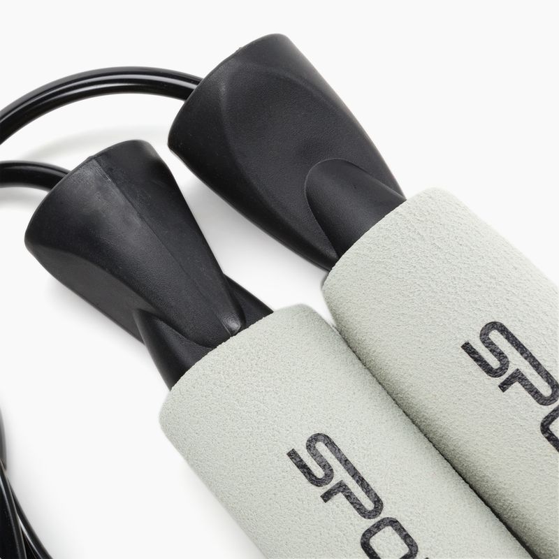 Coardă de sărit Spokey Basic negru 929916 2