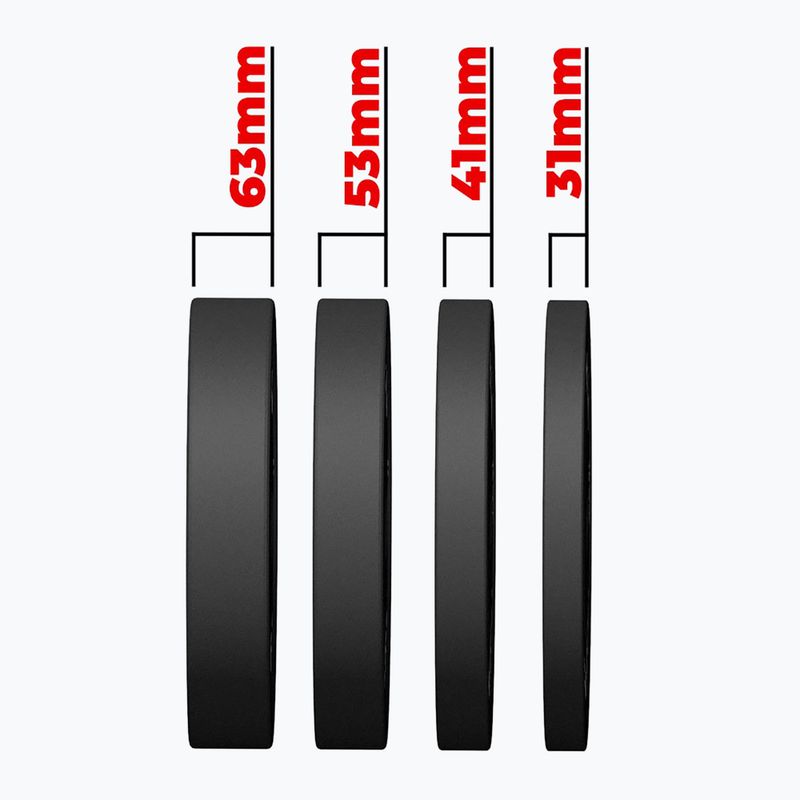 Greutate THORN FIT Competition Plate black/red 2