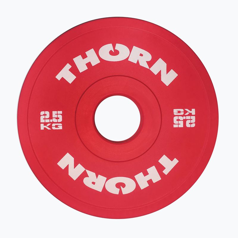 Greutate THORN FIT Fractional 2 x 5 kg red/white 2