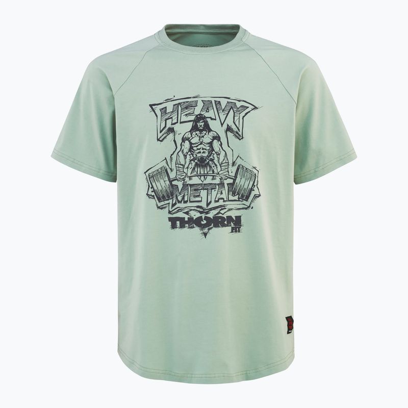 Tricou de antrenament THORN FIT Heavy Metal teal