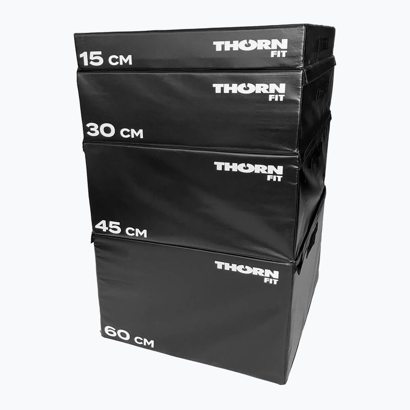 Cutie pliometrică THORN FIT Soft Plyo Box set black 2