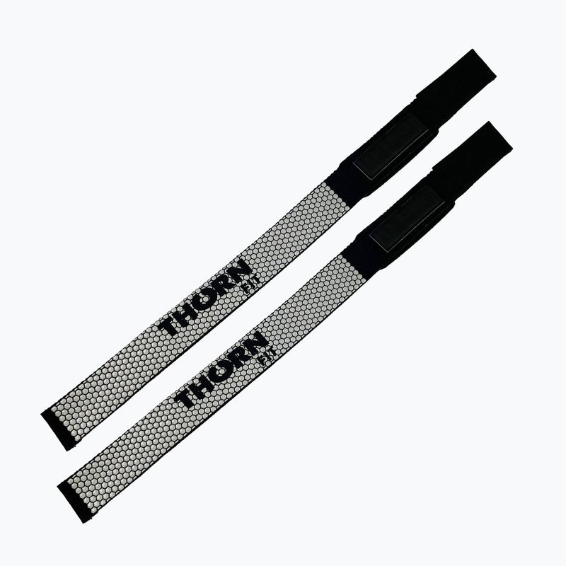 Chingi pentru ridicarea greutăților THORN FIT Lifting Straps Anti-Slip grey 3