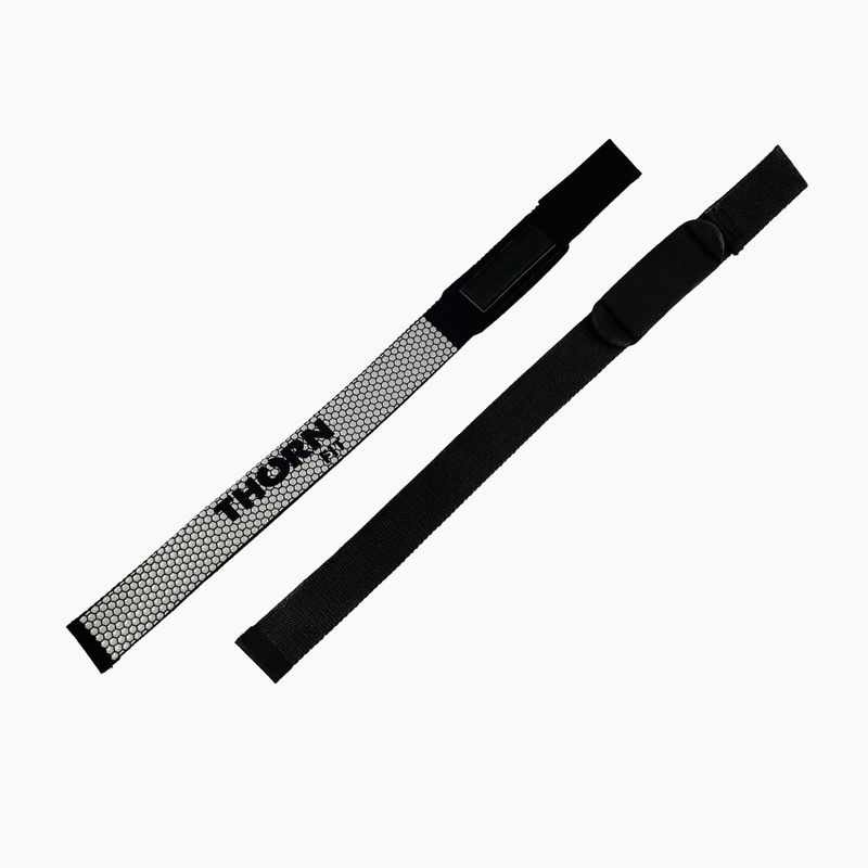 Chingi pentru ridicarea greutăților THORN FIT Lifting Straps Anti-Slip grey 4