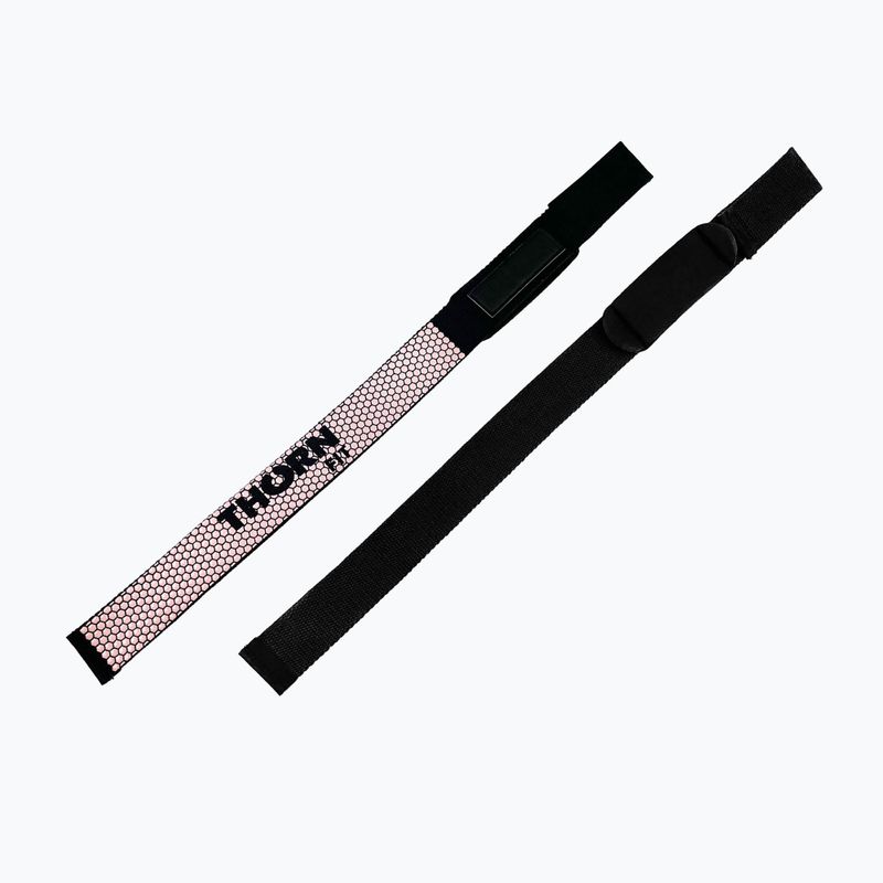 Chingi pentru ridicarea greutăților THORN FIT Lifting Straps Anti-Slip pink 4