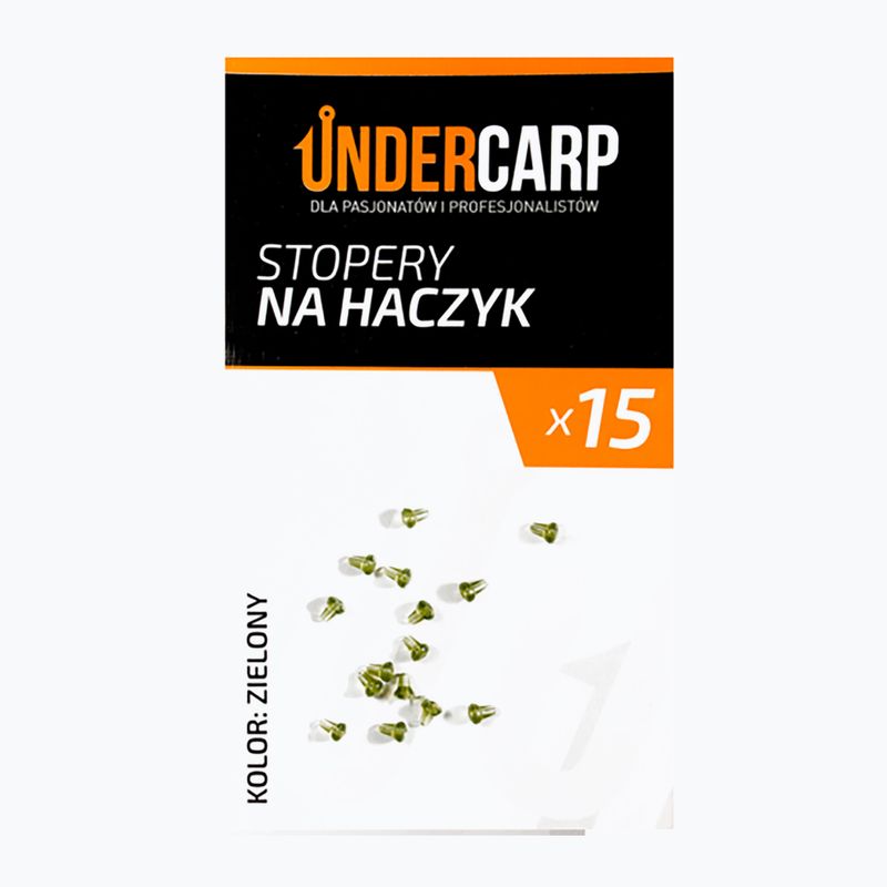 UNDERCARP crap cârlig de crap stopperi verde UC188