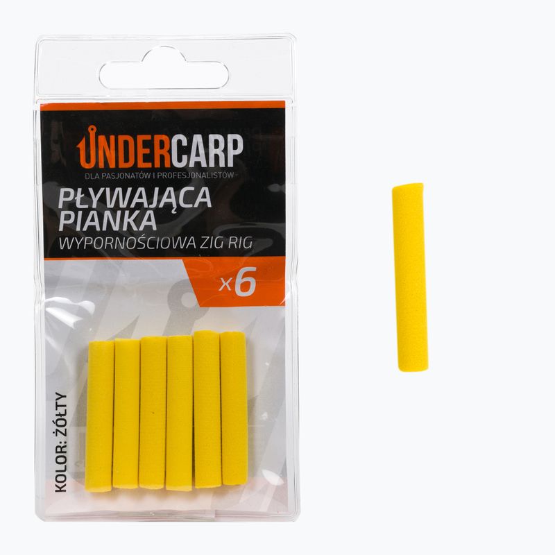 UNDERCARP Zig Rig spumă de flotabilitate galben UC229 3