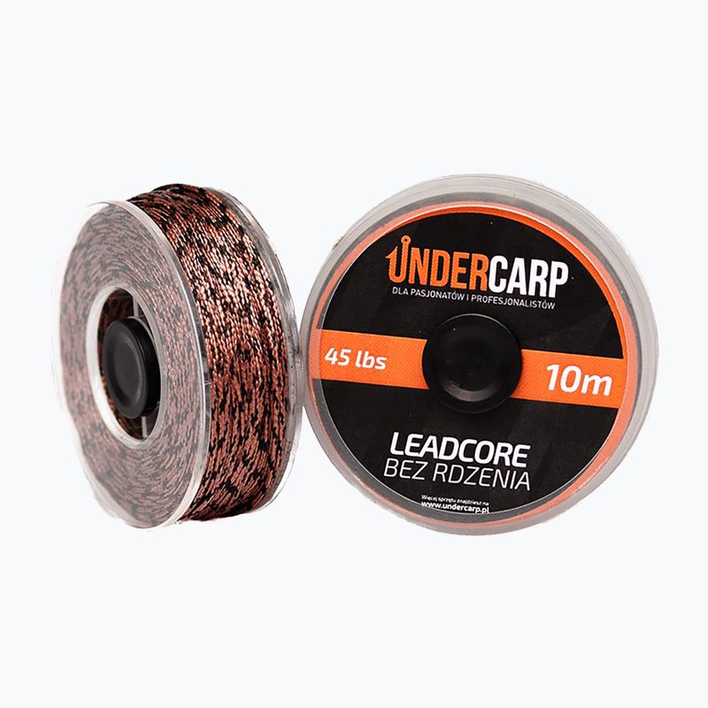 Leadcore pentru lideri UNDERCARP fără miez maro UC413