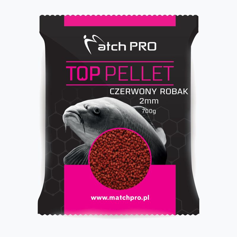 MatchPro Red Worm 2 mm pelete de momeală roșii 977841
