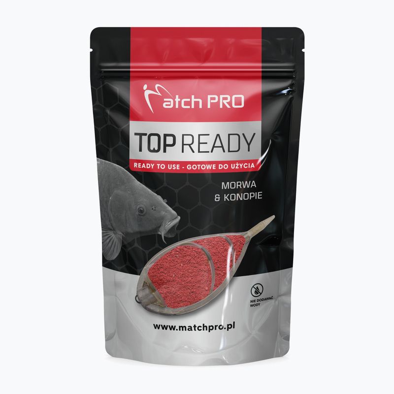 MatchPro Ready Methodmix Mulberry & Hemp groundbait roșu 960404
