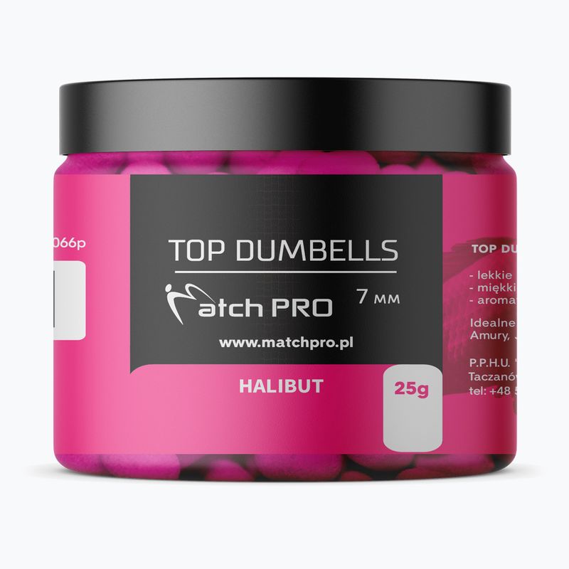 Momeală MatchPro Top Halibut roz cu halteră 979238