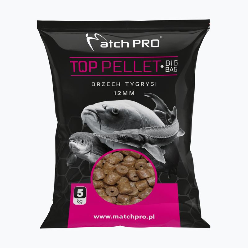 Pelete pentru crap MatchPro Big Bag Tiger Walnut 12mm maro 977106