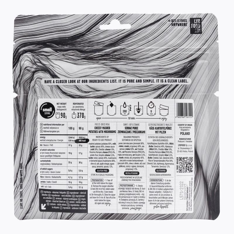 Alimente liofilizate LYOFOOD Mash & Cheese LF-7111 2