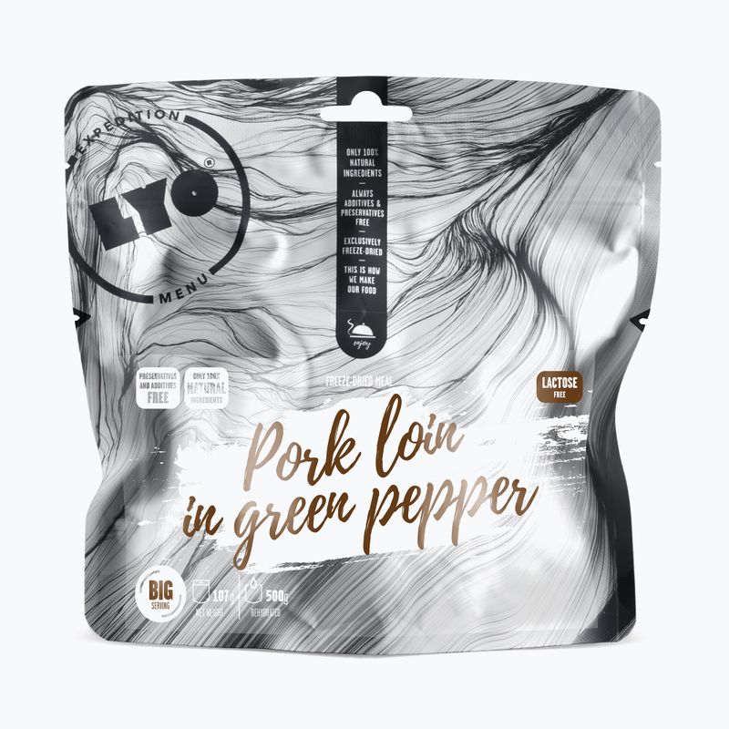 Alimente liofilizate LYOFOOD Pulpă de porc în ardei verde cu cartofi 2