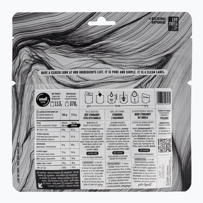 Alimente liofilizate LYOFOOD Strogonov LF-7470 2