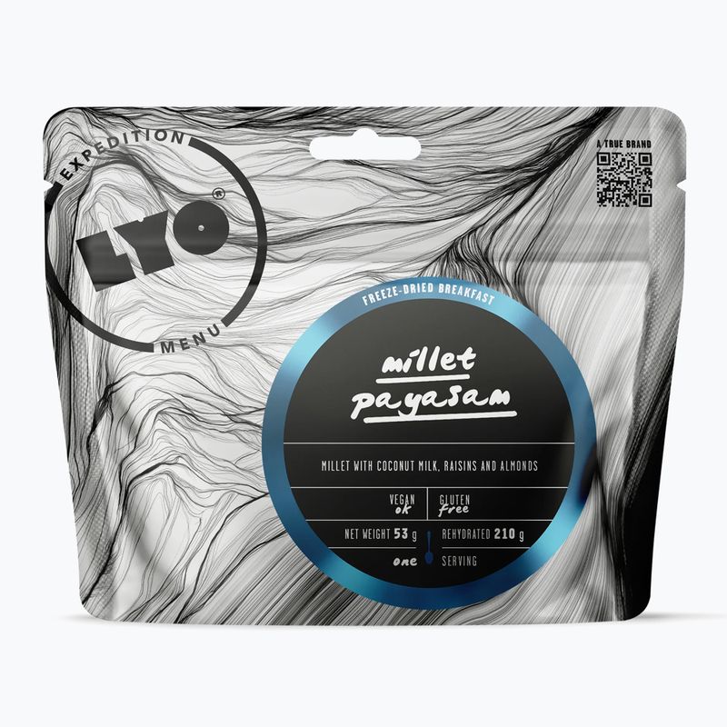 Alimente liofilizate LYOFOOD Hrișcă pentru băutură din nucă de cocos 210 g
