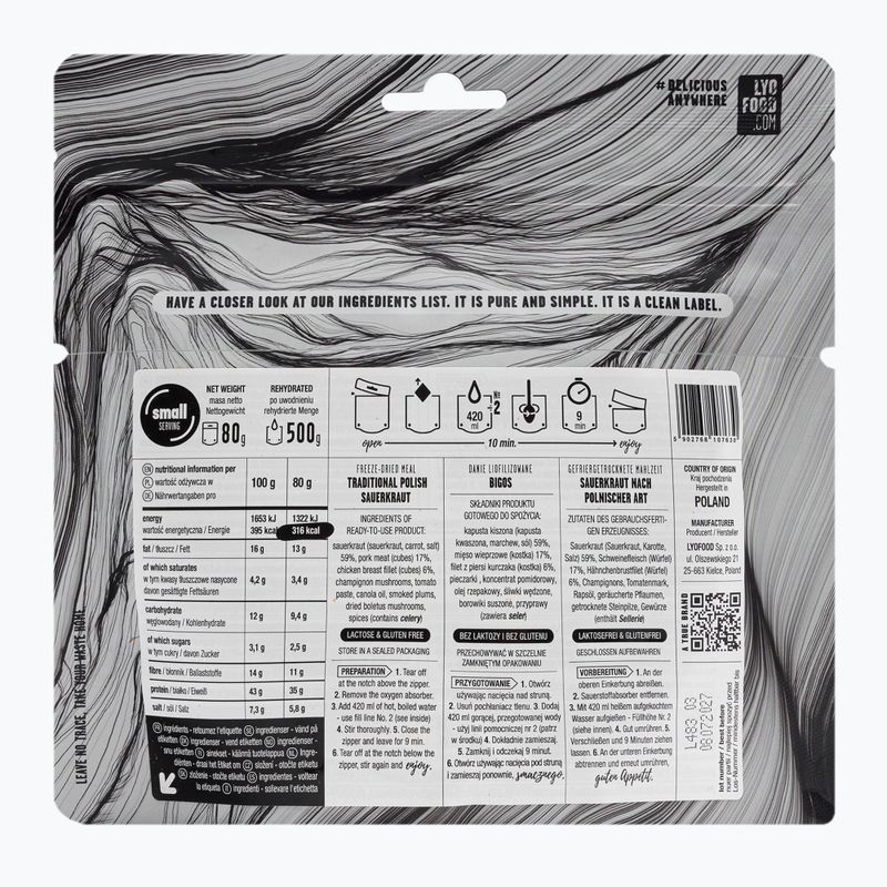 Alimente liofilizate LYOFOOD Bigos LF-7630 2