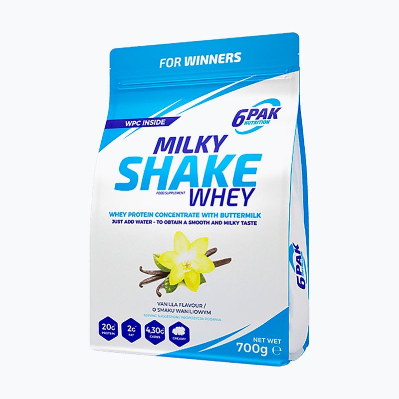 Whey 6PAK Milky Shake 700g vanilie PAK/032