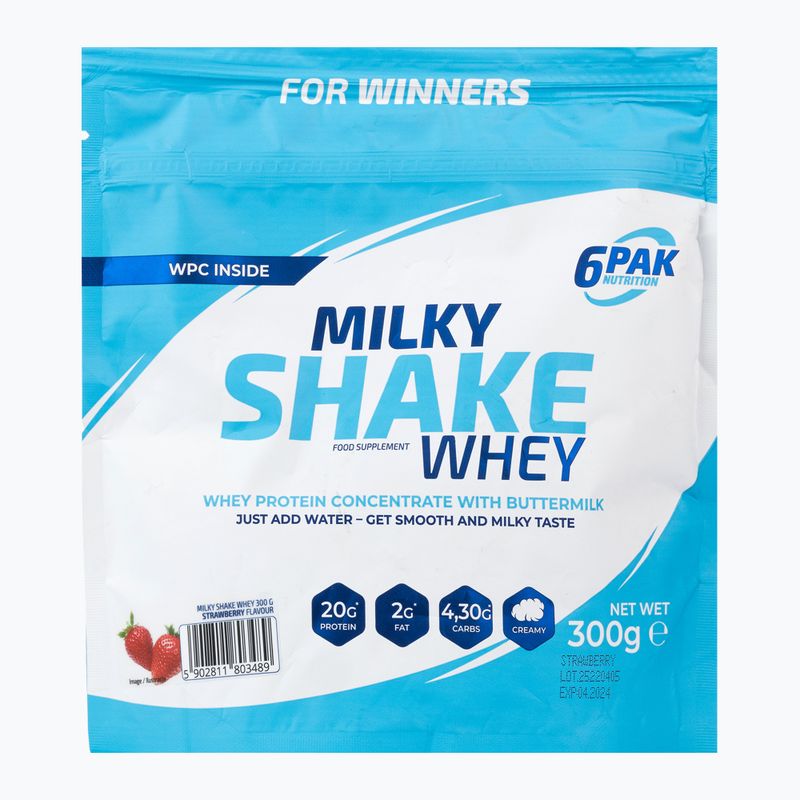 Whey 6PAK Milky Shake 300g căpșuni PAK/074