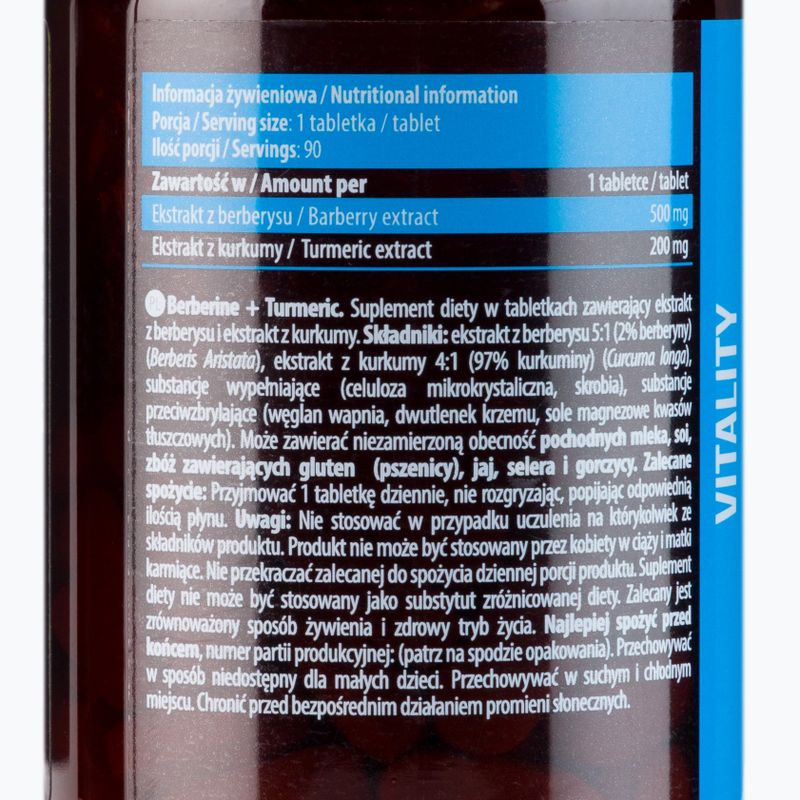 Berberină + curcumină Essence suport digestiv 90 comprimate ESS/010 2