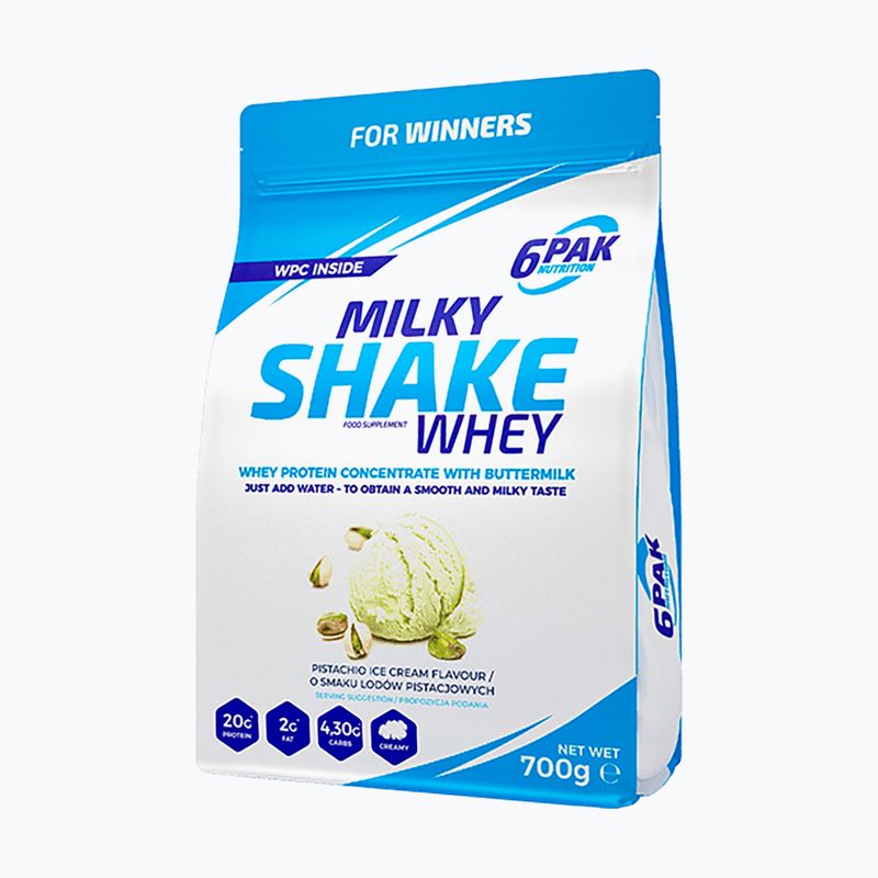 Whey 6PAK Milky Shake 700g înghețată de fistic PAK/032