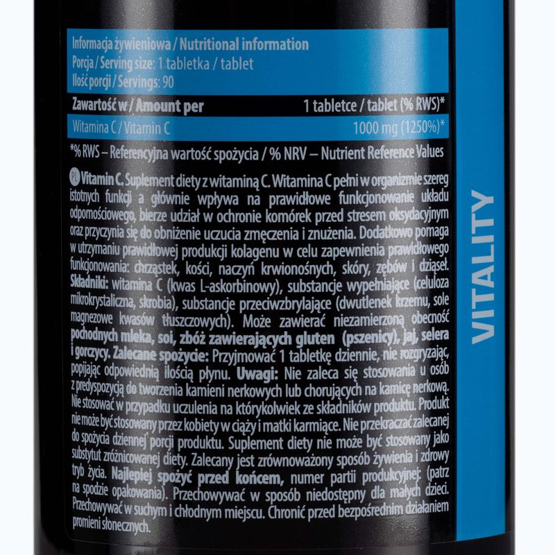 Vitamina C Essence 1000mg Vitamina C 90 comprimate ESS/072 2