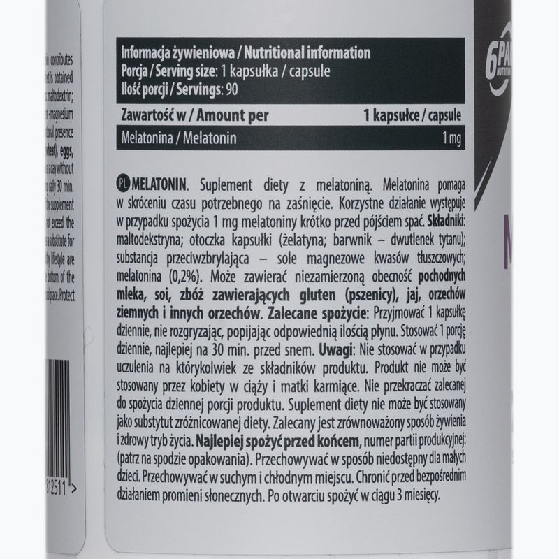 EL Melatonin 6PAK melatonină 90 capsule PAK/192 2