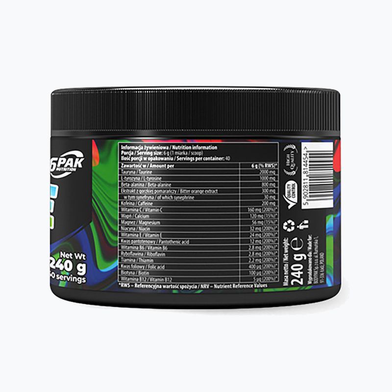 Preantrenament 6PAK Craze 240g banane-vișine PAK/247 3