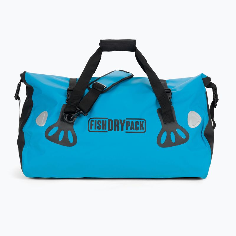 FishDryPack Duffel 50 L sac impermeabil albastru FDP-DUFFEL50-SKYBLU 2