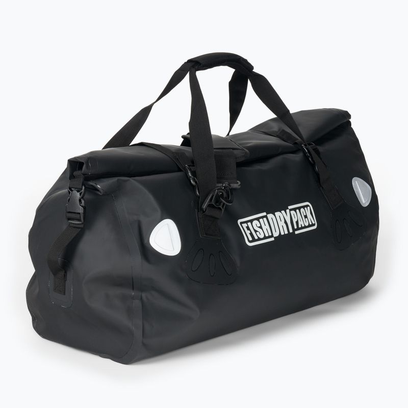 FishDryPack Duffel 50 L sac impermeabil negru FDP-DUFFEL50-BLA