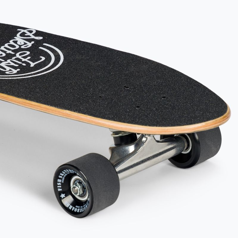 Fish Skateboards Alaia Cruiser skateboard negru CR-ALA-SIL-BLA 7