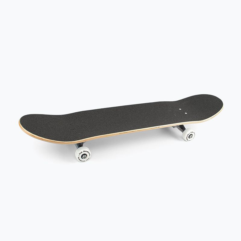 Fish Skateboards Zack Skateboard clasic pentru începători 8.0' albastru SKATE-ZAC-SIL-WHI 10