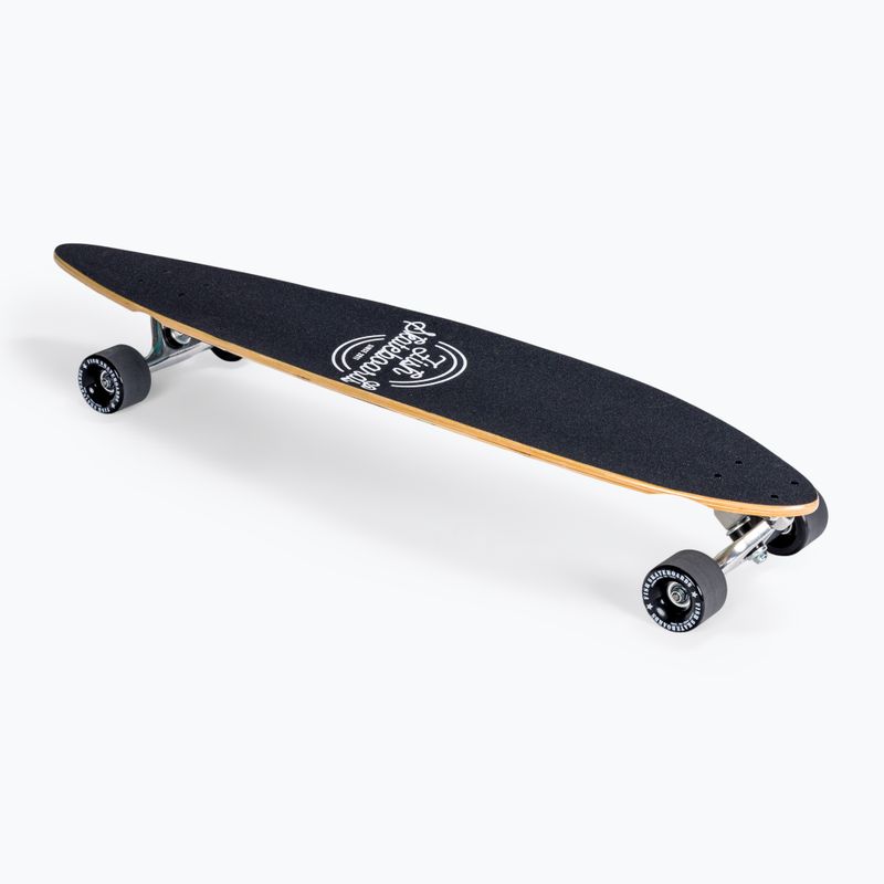 Fish Skateboards Pixie longboard albastru LONG-PIX-SIL-BLA 2