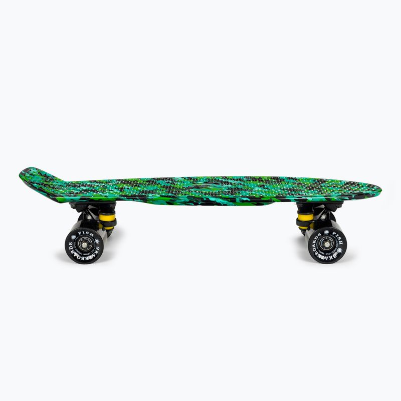 Fish Skateboards Print Camo verde FS-FB-CAM-BLA-BLA skateboard 2