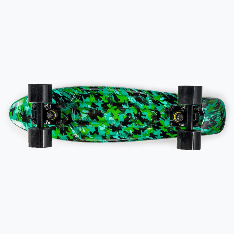 Fish Skateboards Print Camo verde FS-FB-CAM-BLA-BLA skateboard 4