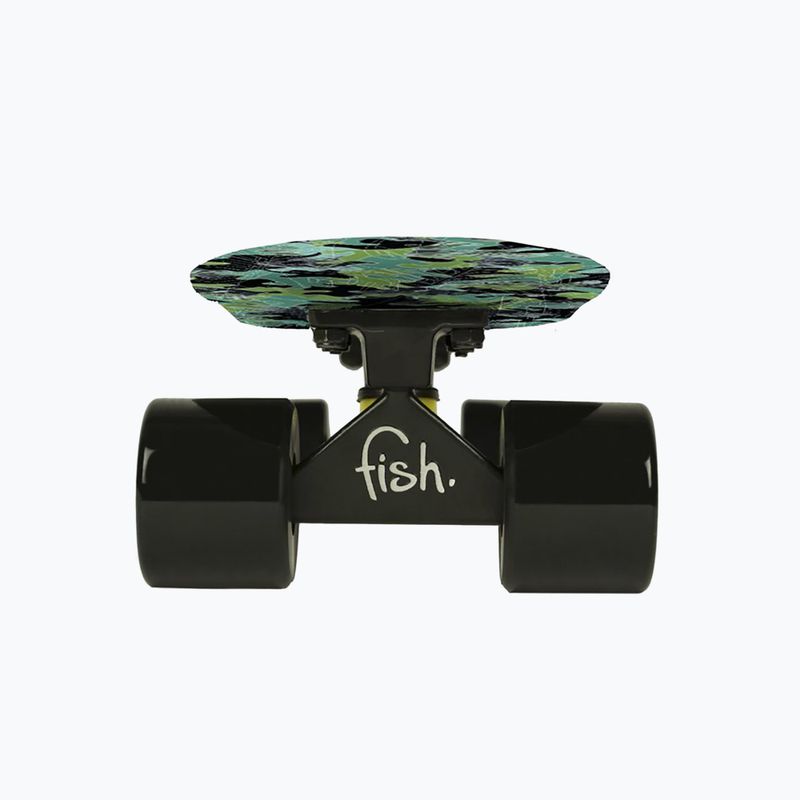 Fish Skateboards Print Camo verde FS-FB-CAM-BLA-BLA skateboard 9